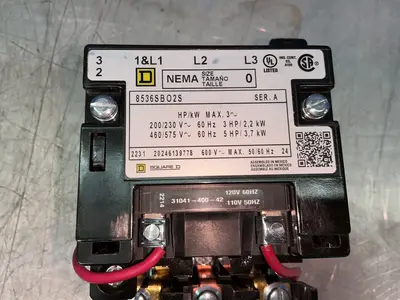 Used SQUARE D 8536SB02S Starters Ohio US | HGR 24 #1326023