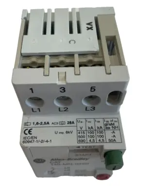 A / B 140-MN-0250 MOTOR STARTER SER.D 140MN0250 NEW, SURPLUS