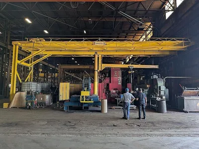 DETROIT HOISTS 10 Ton CRANES, GANTRY, BRIDGE TYPE | T.R. Wigglesworth Machinery Co. (2)