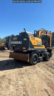 Used 2023 HYUNDAI HW140A Wheel Excavators North Carolina US | National Equipment Dealers #1422332