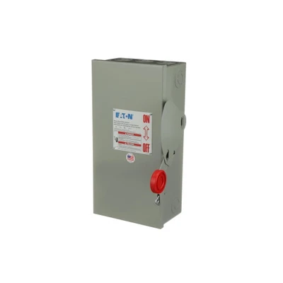 Eaton DH361UGKN Heavy Duty Single-Throw Non-Fused Safety Switch, 30 A [New]