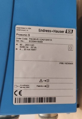 USED Endress+Hauser FMU90-R11CA212AA1A