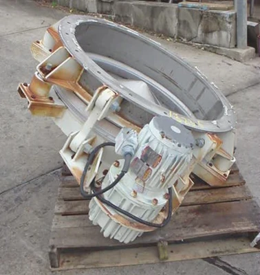 USED VIBRA SCREW LIVE BOTTOM HOPPER BOTTOM HOPPER
