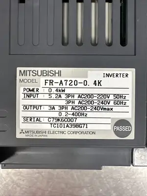 USED Mitsubishi Electric FREQROL A700