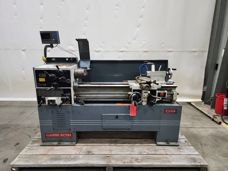 Used CLAUSING C1340S Engine Lathes Michigan US | Vander Ziel Machinery Sales #482681