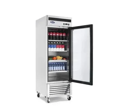 New | in-Stock Atosa New Atosa MCF8701GR Bottom Mount (1) Glass Door Merchandiser Freezer Display Freezers Illinois US | Falcon Restaurant Supply #1375440
