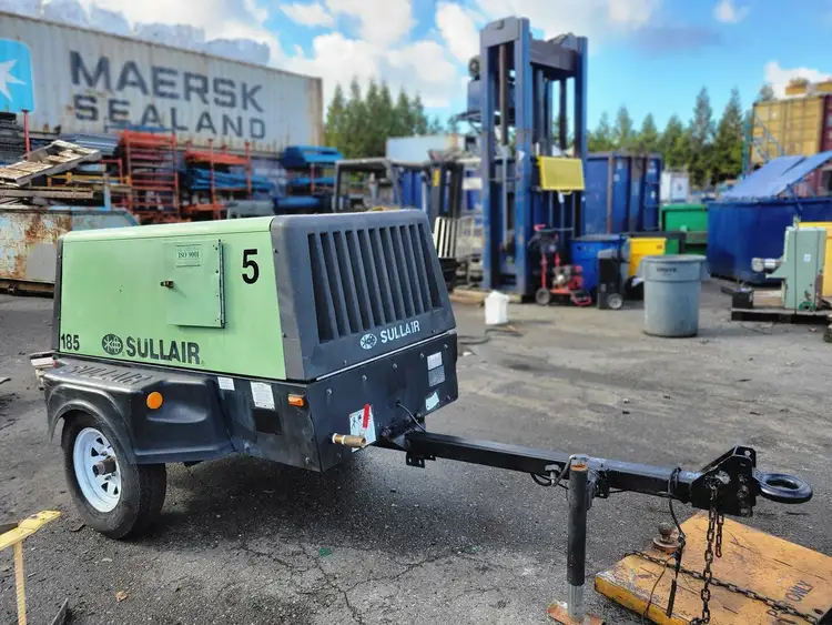 Used 2003 SULLAIR 185DPQJD Air Compressors, Portable British Columbia CA | Lenmark #237656