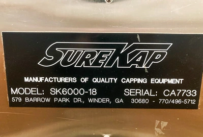 USED SUREKAP SK6000-18