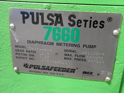 Used PULSAFEEDER 7660HSE Pumps Ohio US | HGR 24 #912471