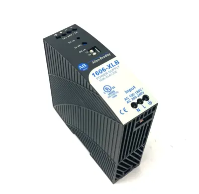 USED ALLEN-BRADLEY SER. A 1-PHASE POWER SUPPLY, 24V, 5A, 120W