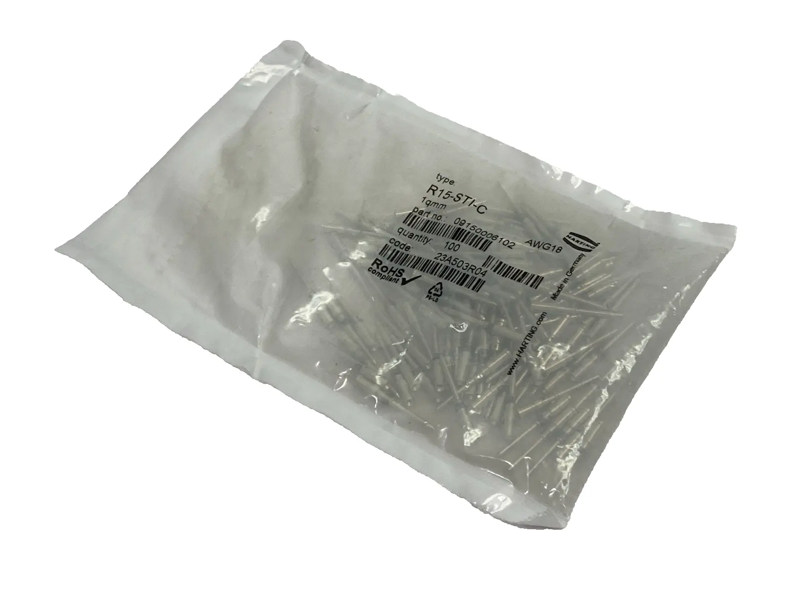 NEW HARTING 09150006102, R15-STI-C