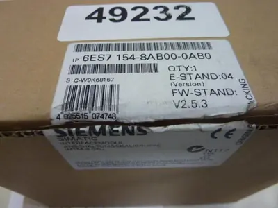 NEW SIEMENS 6ES7 154-8AB00-0AB0