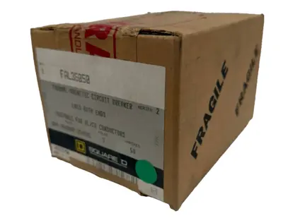 NEW SQUARE D FAL36050 THERMAL-MAGNETIC CIRCUIT BREAKER 50 AMP 3 POLE 600V