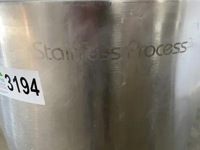 Stainless Process 25 Gallon Tank