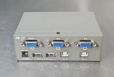 Topview KVM-12U2 Desktop Switch USB 2.0 2Port KVM (BIN423)
