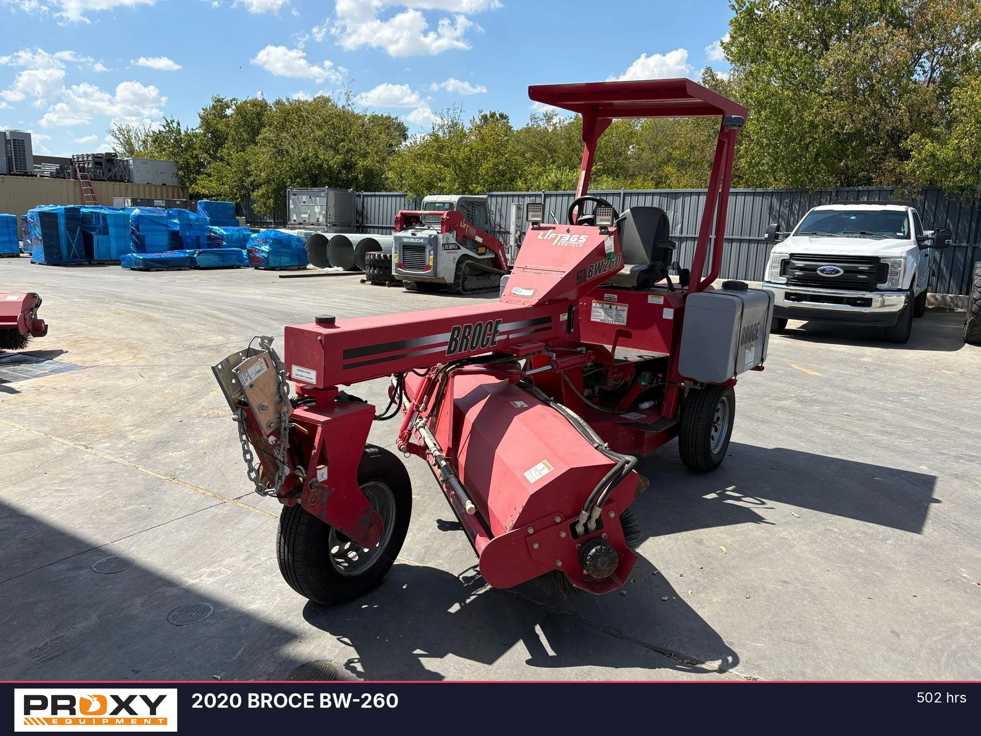 Used 2020 BROCE BW260 Sweepers Texas US | Proxy Equipment #1445314