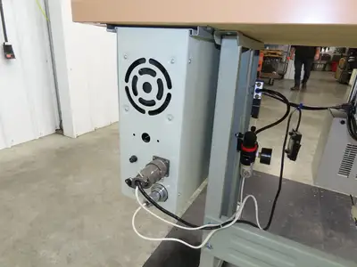 Changzhou JT-100-Q Ultrasonic Welding Sewing Head Unit Press 2x1" Foot 220V