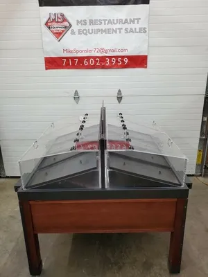Self Serve (8) Bins Bakery Display Merchandiser
