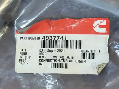 NEW CUMMINS 4937741