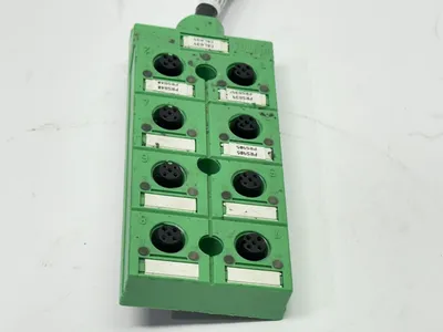 SACB-8/ 8-L- 5,0PUR | Phoenix Contact  Sensor/Actuator Box 1695168 - Used