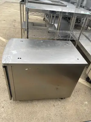Used Taylor Used Taylor C706 - C709 Ice Cream Machine Stainless Cart with Door and Casters - SS278 Food, Restaurant, & Bakery Parts & Accessories Illinois US | Falcon Restaurant Supply #1375819