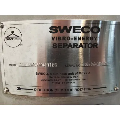 USED SWECO ZS30SS