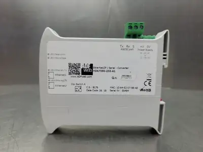 ADFweb HD67590-232-A1 Industrial Ethernet/IP/Serial Converter. 3D-39