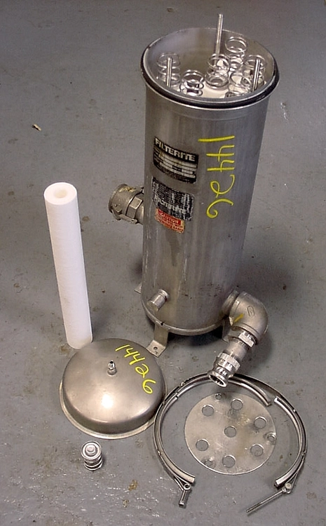 Used FILTERITE SS FILTER STAINLESS STEEL FILT Cartridge Filters New Jersey US | Champion Trading Corporation #423659