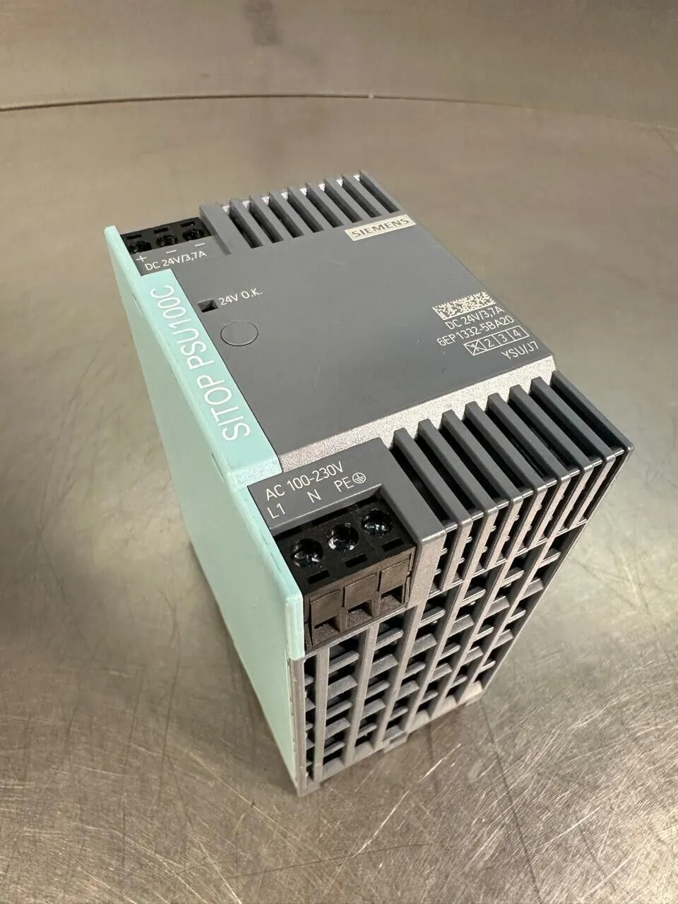 Siemens 6EP1332-5BA20 DC 24V/3.7A SITOP PSU100C Power Supply (4D-42)