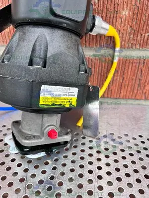 USED ITT PURE-FLO A208 DIAPHRAGM VALVES 90PSI 1" W/ ASCO VALVE POSITIONER