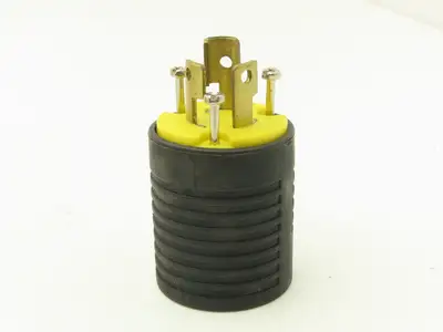 Pass & Seymour L715-P Legrand Turnlok Plug 2P 3W Grounding 15A 277VAC Box of 8