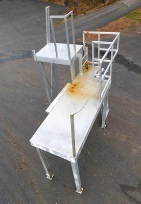 USED ELEVATED MEZZAINE ALUMINUM