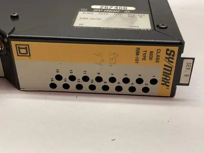 Used SQUARE D 8030RIM-101 Industrial Controls Ohio US | Surplus Asset Holdings #1399508