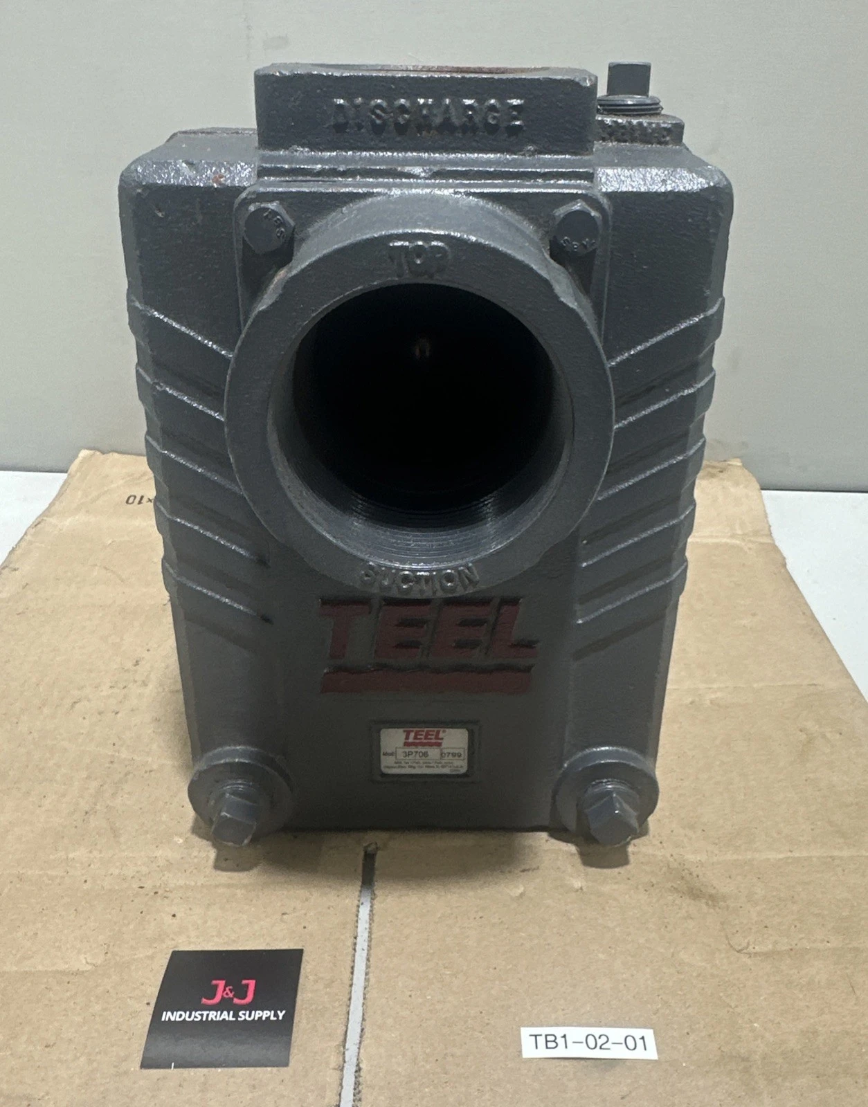 New | in-Stock TEEL 3P706 Centrifugal Pumps Indiana US | J&J Industrial Supply #1309087