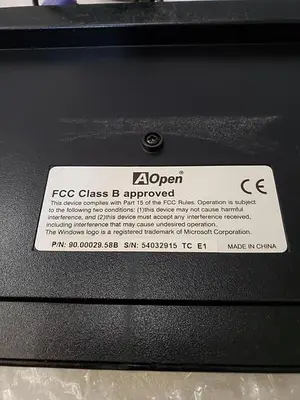 AOPEN 90.00029.58B KEYBOARD