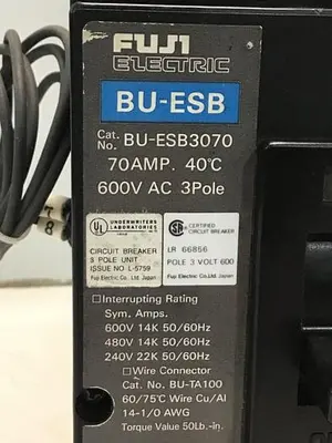 USED FUJI ELECTRIC BU-ESB3070