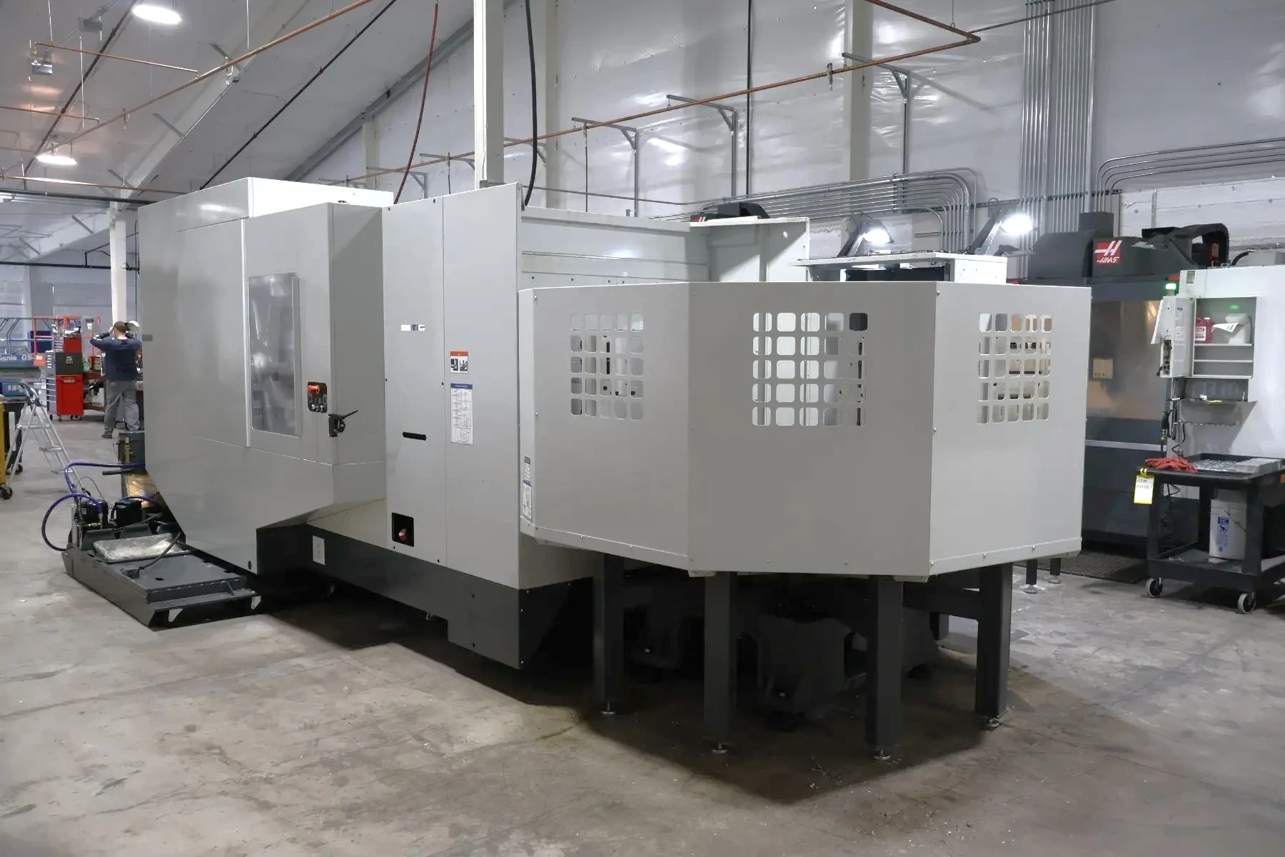Used 2023 HAAS EC-400PP WITH 6 PALLET CHANGER Horizontal Machining Centers Washington US | Legacy CNC Machinery, LLC #1503559