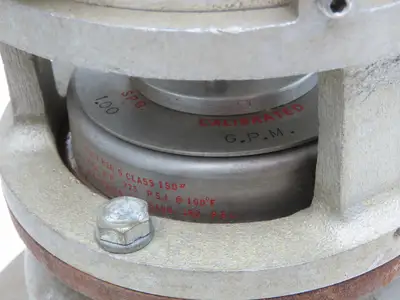 WA Kates HB11T-I Flow Rate Control Valve 1.5"NPT w/Actuator & Positioner