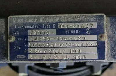USED MUSY S-N80-21537