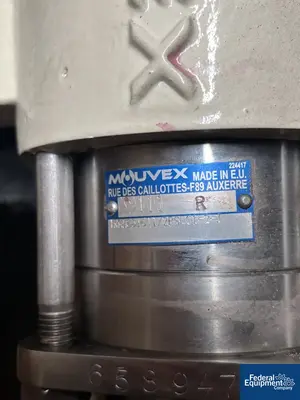 USED Mouvex 1.5" Mouvex Eccentric Disc Pump, Model 2PSLC1-2-3