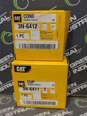 Lot of 2 Caterpillar 3N-6411 & 3N-6412 Bearing Cup and Cone Sets New NIB