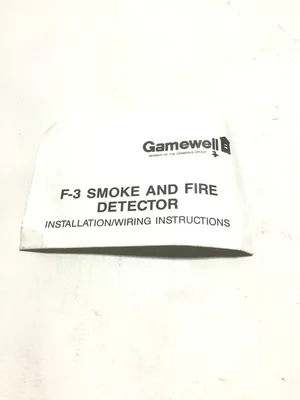 Gamewell 3315-088892A DI-3 Ionization Smoke & Fire Detector