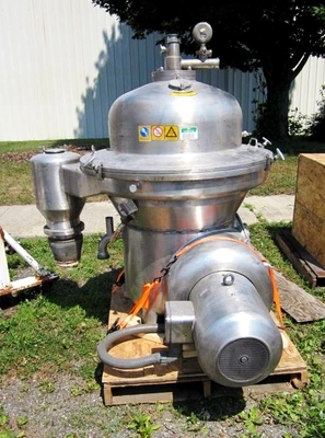 (2) Westfalia MSA 100-01-076 milk separators, 316SS.