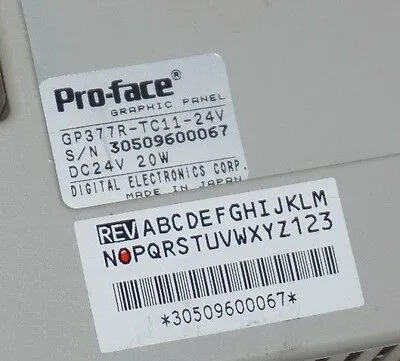 USED PRO FACE GP377R-TC11-24V GRAPHIC PANEL INTERFACE / CRACKED SCREEN