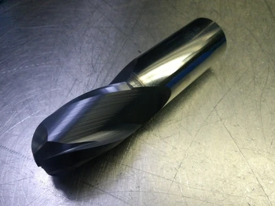 Kyocera/SGS 1" 3 Flute Carbide Ballnose Endmill 1" Shank 31167 (LOC3586)