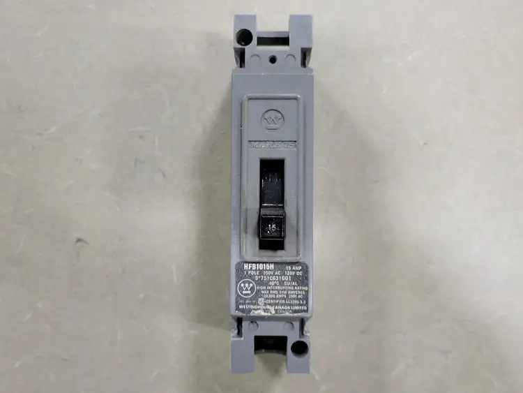 Used WESTINGHOUSE HFB1015H Switchgears British Columbia CA | Lenmark #241356