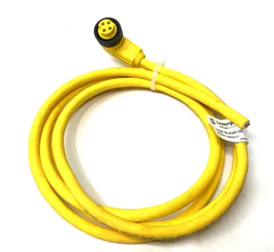 USED LUMBERG MINI POWER CABLE ASSEMBLY SGL-ENDED 500004283