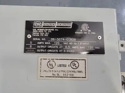Industrial Control Panel w/ Block I/O Module 1791-24A8