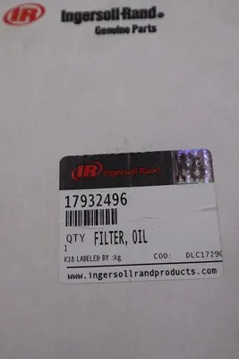 17932496 OIL FILTER INGERSOLL RAND NEW IN BOX STOCK 4427