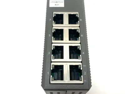 USED MOXA 8-PORT ENTRY-LEVEL UNMANAGED ETHERNET SWITCH